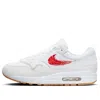 Nike Air Max 1 Prm White/chile Red Hf7746-100 Men's In White
