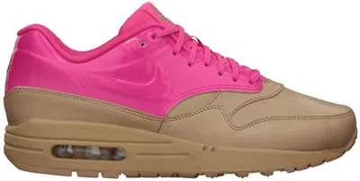 Pre-owned Nike Air Max 1 Vachetta Pack Pink (women's) Sneakers In Vachetta Tan/pink Flash