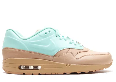 Pre-owned Nike Air Max 1 Vt Qs Vachetta (women's) Sneakers In Vachetta Tan/arctic Green