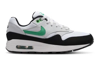 Pre-owned Nike Air Max 1 White Stadium Green (gs) In White/pure Platinum/black
