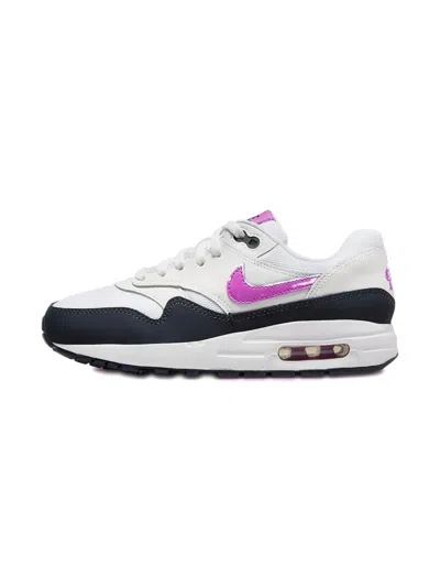 Nike Kids' Air Max 1 "white/light Purple" Sneakers
