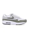 Nike Leather Mesh Sneakers Padded Collar In White