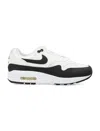 Nike 1 Air Max Leather Mesh Sneakers In White