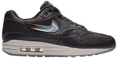 Pre-owned Nike Air Max 1 (women's) Sneakers In Oil Grey/obsidian Mist