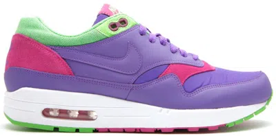 Pre-owned Nike Air Max 1 (women's) Sneakers In Pure Purple/mean Green In Multi