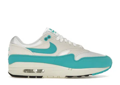 Pre-owned Nike Air Max 1 (women's) Sneakers In White/dusty Cactus/phantom