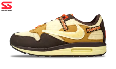 Pre-owned Nike Air Max 1 X Travis Scott Baroque Brown 2022 (do9392-200) Men's Size 6-12