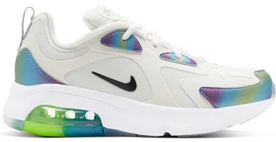 Pre-owned Nike Air Max 200 Bubble Pack Sneakers In Summit White/platinum Tint