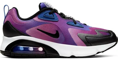 Pre-owned Nike Air Max 200 Bubble Pack (women's) Sneakers In Hyper Blue/vivid Purple/magic Flamingo