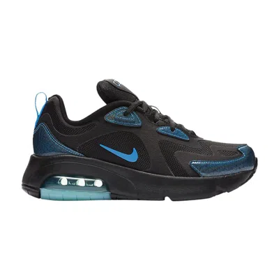 Pre-owned Nike Air Max 200 Gs 'black Aurora' | Blue | Kid's Size 6.5