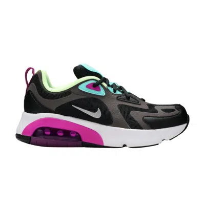 Pre-owned Nike Air Max 200 Gs 'thunder Grey Aurora' | Black | Kid's Size 6.5