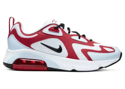 Pre-owned Nike Air Max 200 Icon Clash (women's) Sneakers In White/gym Red/half Blue