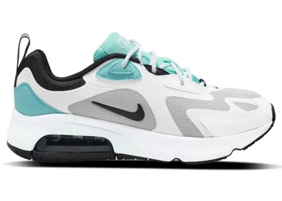 Pre-owned Nike Air Max 200 Oracle Aqua (women's) Sneakers In White/black/platinum Tint In Multi
