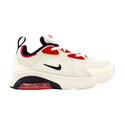 Pre-owned Nike Air Max 200 Ps 'summit White University Red' | Kid's Size 3