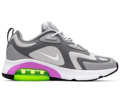 Pre-owned Nike Air Max 200 Volt (women's) Sneakers In Pure Platinum/white/cool Grey In Multi
