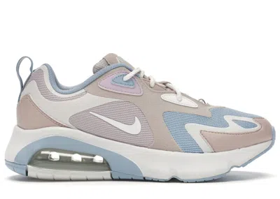 Pre-owned Nike Air Max 200 (women's) Sneakers In Barely Rose/fossil Stone/light Armory Blue