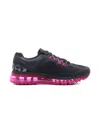 Nike Air Max 2013 "black/fusion Pink" Sneakers In Black