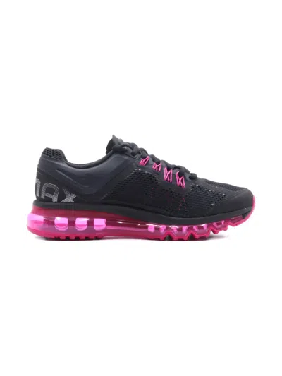 Nike Kids' Air Max 2013 "black/fusion Pink" Sneakers