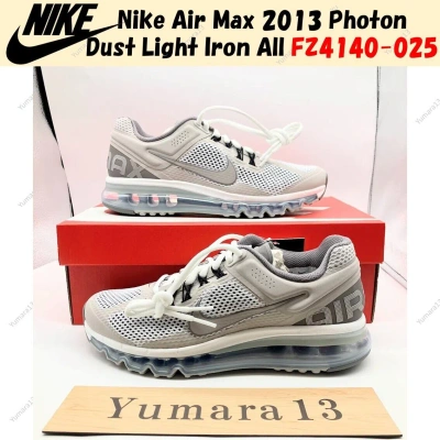 Pre-owned Nike Air Max 2013 Photon Dust Light Iron All Fz4140-025 Us Men's 4-14 In Gray