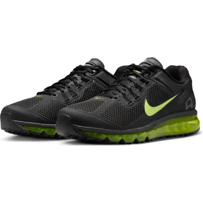 Nike Men's Air Max 2013 Casual Running Sneakers From Finish Line In Grey/black