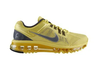 Pre-owned Nike Air Max+ 2013 (women's) Sneakers In Electric Yellow/reflective Silver/cool Grey