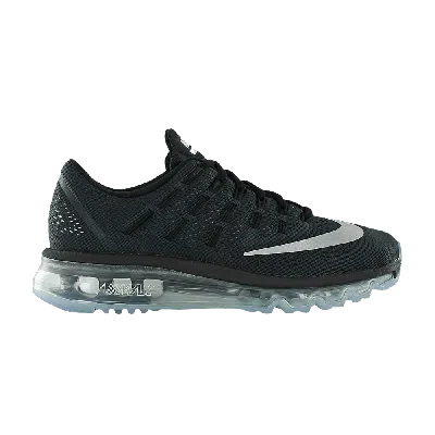Pre-owned Nike Air Max 2016 Gs 'black Reflect Silver'