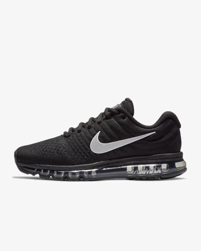 Nike Air Max 2017 849559-001 Men's Black White Low Top Running Shoes Xxx487
