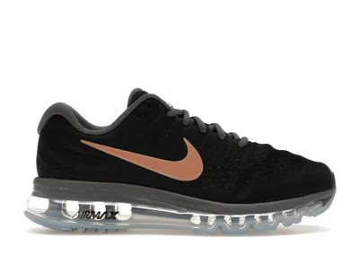 Pre-owned Nike Air Max 2017 (women's) Sneakers In Black/metallic Red Bronze/dark Grey