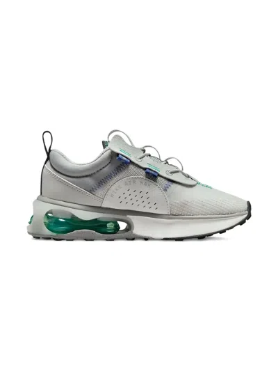 Nike Kids' Air Max 2021 "photon Dust Clear Emerald" Sneakers In Gray