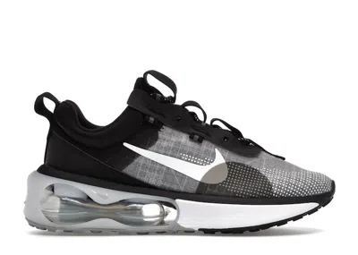 Pre-owned Nike Air Max 2021 Smoke Grey (women's) Sneakers In Black/white/metallic Silver