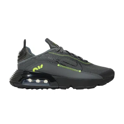 Pre-owned Nike Air Max 2090 Gs 'iron Grey Volt' | Kid's Size 6.5 In Gray