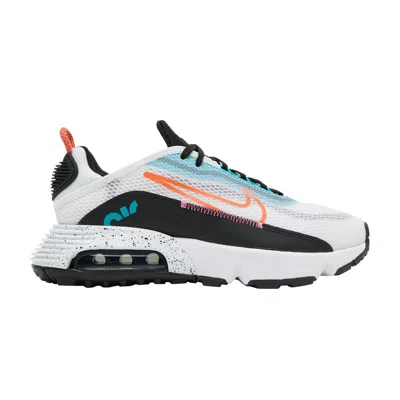 Pre-owned Nike Air Max 2090 Gs 'white Turf Orange Speckled' | Kid's Size 6