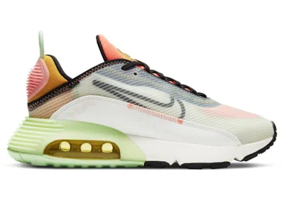 Pre-owned Nike Air Max 2090 Pink (women's) Sneakers In Sail/vapor Green/atomic Pink