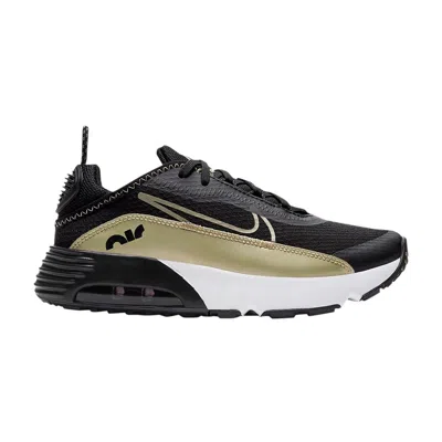 Pre-owned Nike Air Max 2090 Ps 'black Metallic Gold Star' | Kid's Size 10.5