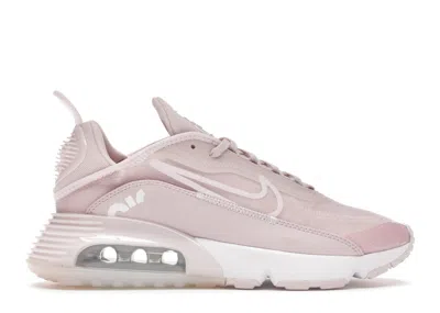 Pre-owned Nike Air Max 2090 (women's) Sneakers In Barely Rose/metallic Silver/white