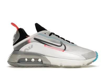Pre-owned Nike Air Max 2090 (women's) Sneakers In White/black/pure Platinum In Multi