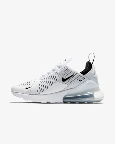 Nike Air Max 270 Ah6789-100 Women's White Casual Lifestyle Sneaker Shoes Yup8 In White/white/black