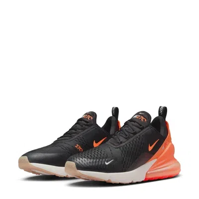 Nike Air Max 270 Ah8050-030 Sneakers Mens Black Orange Running Shoes Rhs6259