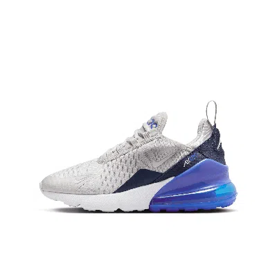 Nike Babies' Air Max 270 Big Kids' Shoes In Gray