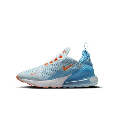 Nike Air Max 270 Big Kids' Shoes In Blue