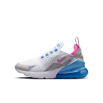 Nike Air Max 270 Big Kids' Shoes In Gray