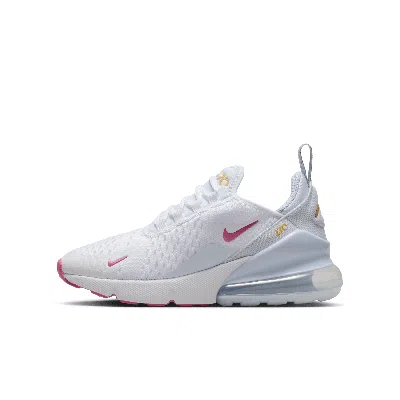 Nike Babies' Air Max 270 Big Kids' Shoes In White