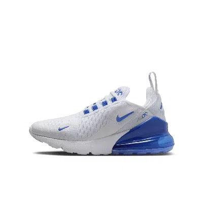 Nike Babies' Air Max 270 Big Kids' Shoes In White