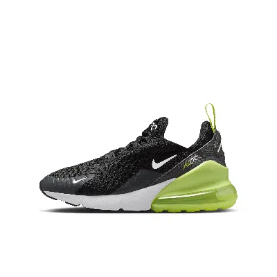 Nike Air Max 270 Big Kids' Shoes In Yellow