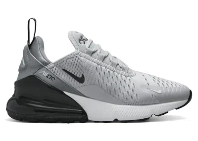 Pre-owned Nike Air Max 270 Black Sneakers In Wolf Grey/cool Grey/white In Multi