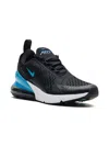 Nike Air Max 270 "black/blue" Sneakers In Black