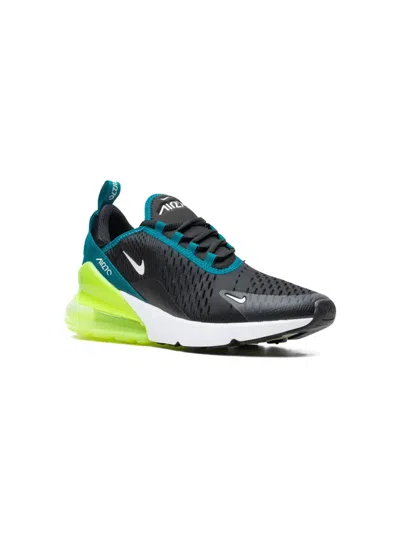 Nike Kids' Air Max 270 "black/bright Spruce/volt" Sneakers