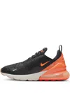 Nike Air Max 270 Sneakers In Black And Orange