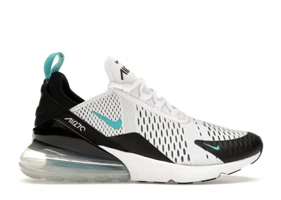 Pre-owned Nike Air Max 270 Dusty Cactus (women's) Sneakers In White/black/metallic Silver