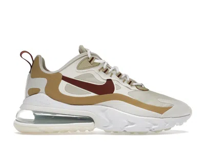 Pre-owned Nike Air Max 270 Equestrian (women's) Sneakers In Tan/white/dark Red